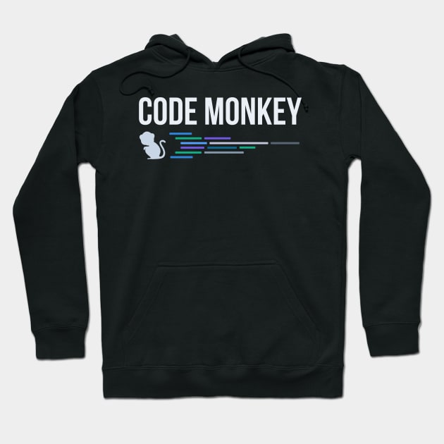 Developer Code Monkey Hoodie by thedevtee
